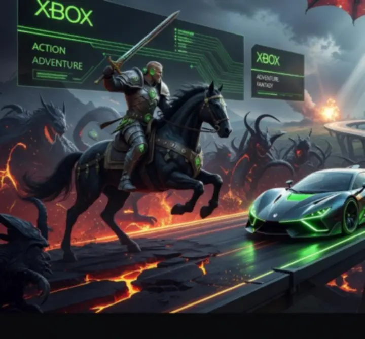 Kiemelt Xbox játékok cinematic montázsa